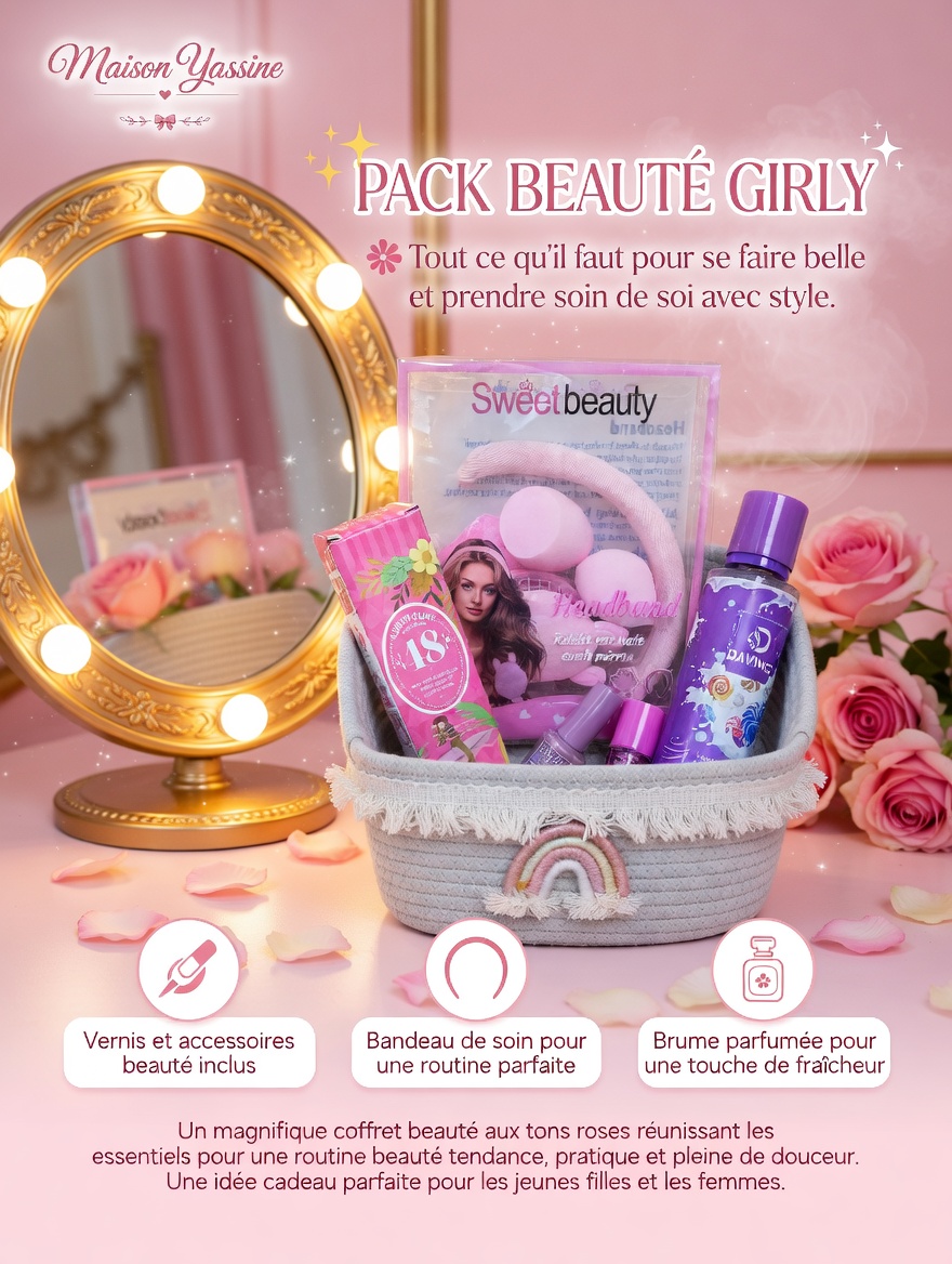 pack beauté girly pack beauté girly