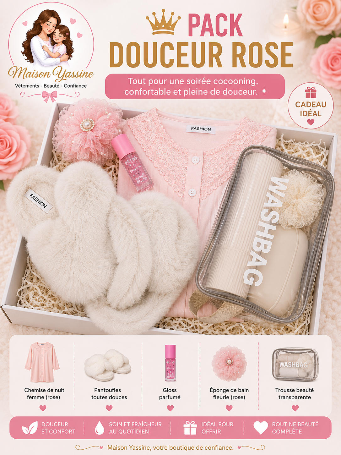 pack Élégance rose pack Élégance rose