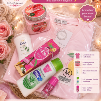 pack routine beauté rose