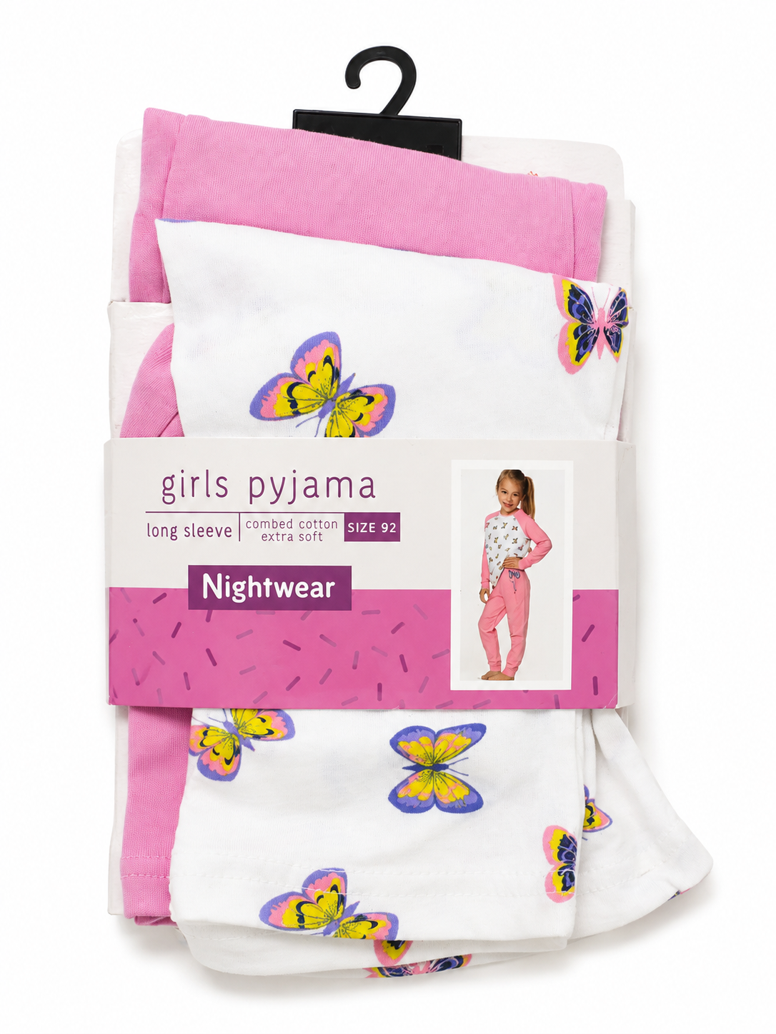 Pyjama Deux Pieces– Papillons (2ans) – Image 2