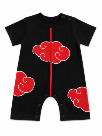 Barboteuse Nuages Rouges 9mois