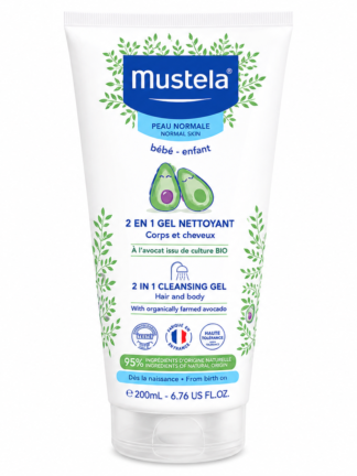 Gel nettoyant 2 EN 1 200ML - Mustela