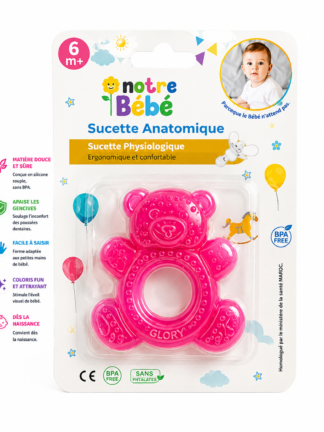 Jouet Dentition Rose