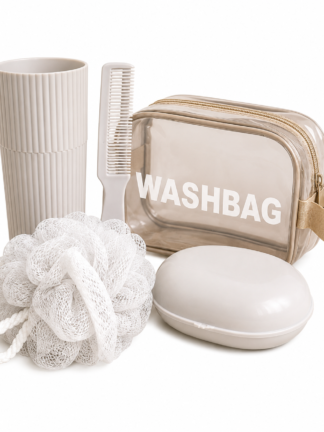 Accueil Trousse Washbag Beige
