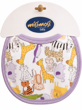 Bavoir Bébé Éléphants