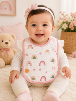 Bavoirs Bébé ekeBaBy – Arcs-en-Ciel