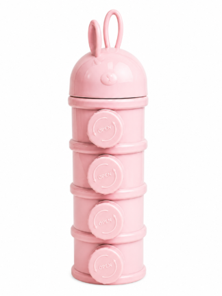Boîte doseuse de lait en poudre Rose