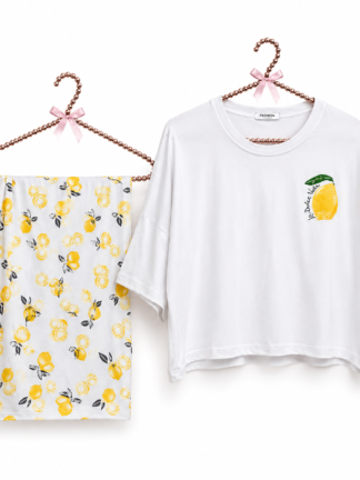 Pyjama Femme 2 Pièces Citronade