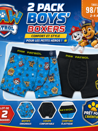 Lot deux Boxers Garçon -(3 à 4 ans)