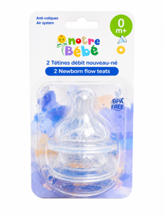 lot deux tétine notre bébé 0m+